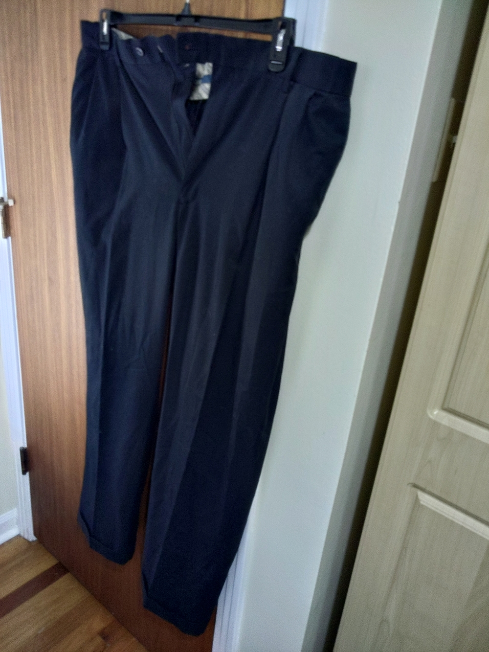 Saddlebred Navy Blue Dress Pants